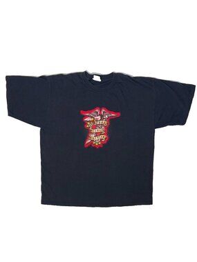 Sturgis Bald Eagle Dagger Bike Week 2006 South Dakota Black Tshirt - XL
